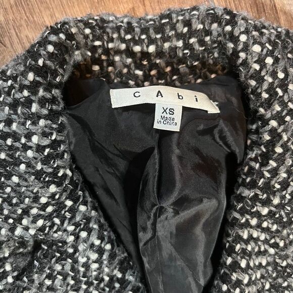 Cabi Style 530 Tweed Wool Blend Jacket Size XS - Picture 4 of 12